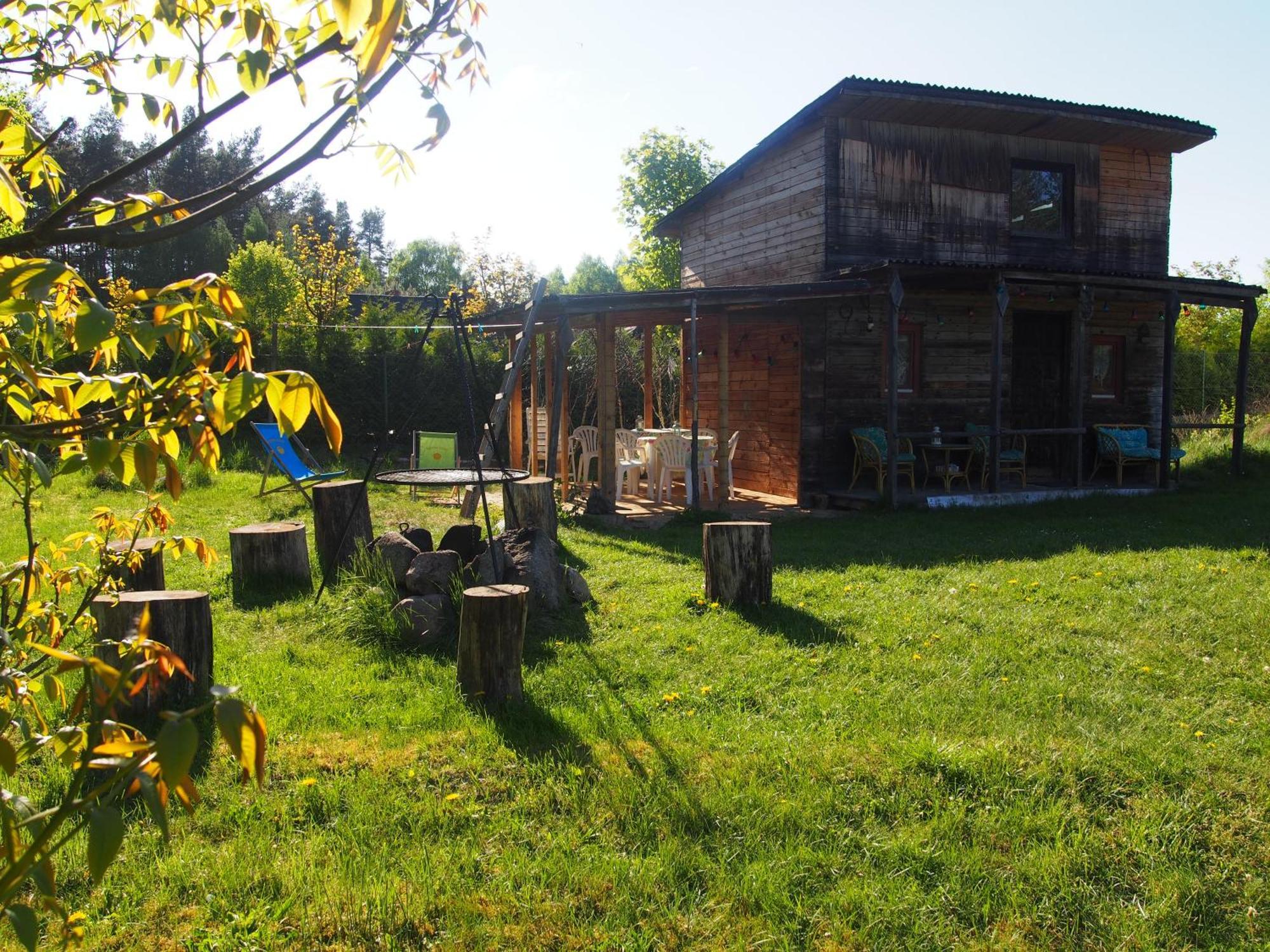 Leśna Kryjówka Apartamento Trzebciny Exterior foto